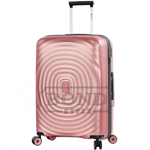 Чемодан Snowball 05203 70L rose gold средний (M)