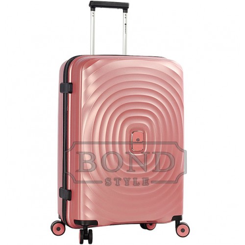 Чемодан Snowball 05203 70L rose gold средний (M)