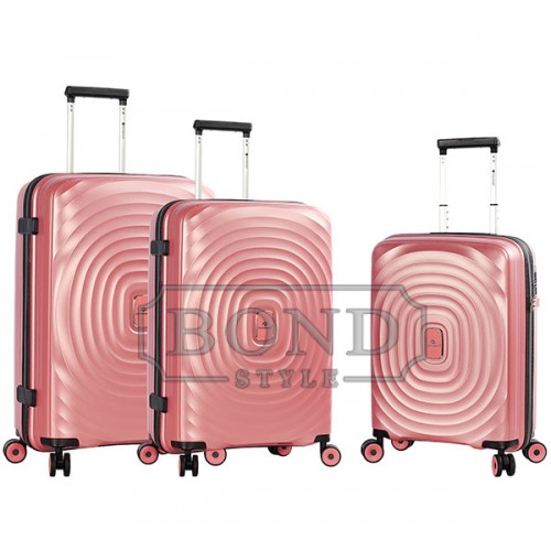 Чемодан Snowball 05203 37L rose gold маленький (S)