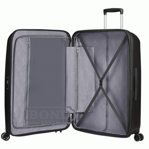 Чемодан American Tourister BON AIR DLX 66/73L MB2*09002 черный средний (M)