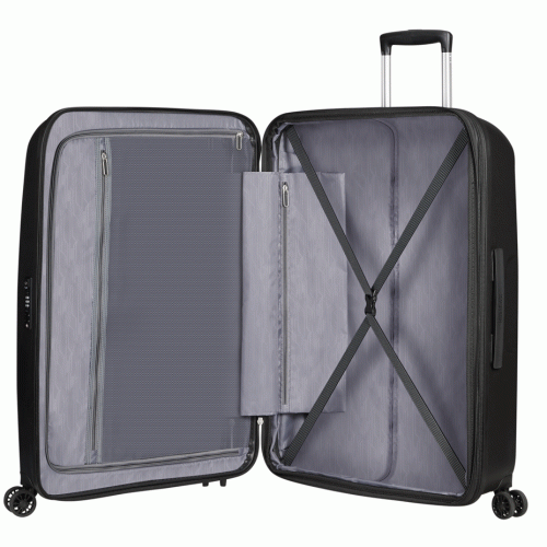 Чемодан American Tourister BON AIR DLX 66/73L MB2*09002 черный средний (M)