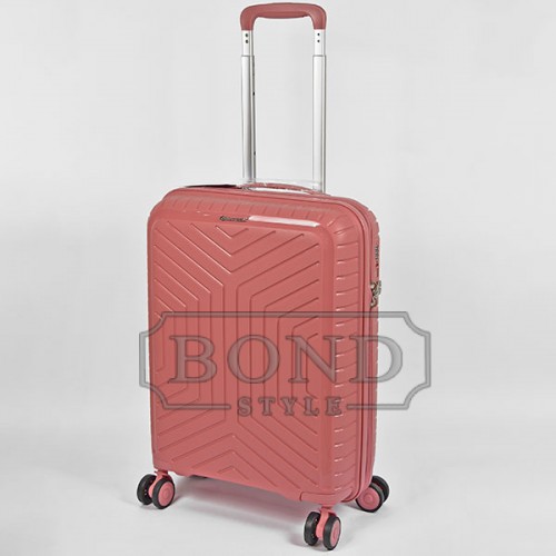 Чемодан Snowball 20103 35L розовый маленький (S)