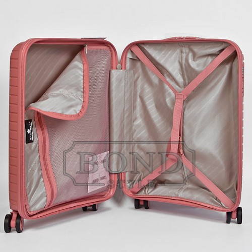 Чемодан Snowball 20103 35L розовый маленький (S)