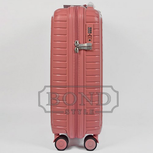 Чемодан Snowball 20103 35L розовый маленький (S)
