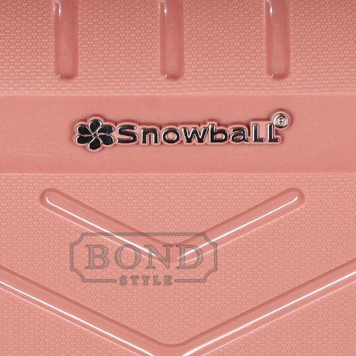 Чемодан Snowball 20103 110/125L розовый большой (L)
