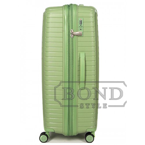 Чемодан Snowball 20103 110/125L зеленый большой (L)