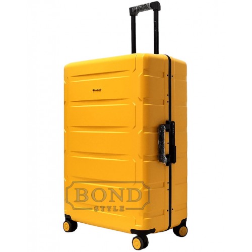 Чемодан Snowball 20503 110L желтый большой (L)