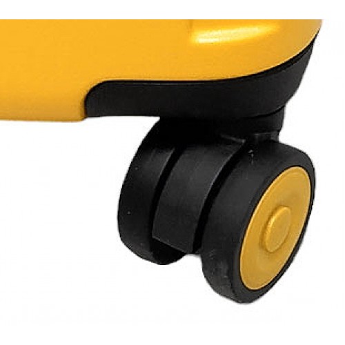 Чемодан Snowball 20503 110L желтый большой (L)