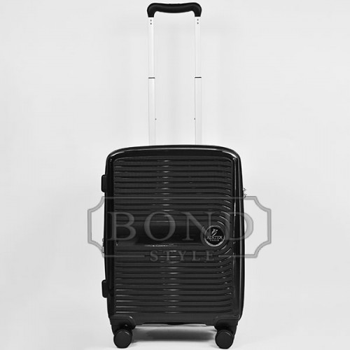 Чемодан AIRTEX 223 35/45L черный маленький (S)