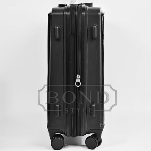 Чемодан AIRTEX 223 35/45L черный маленький (S)