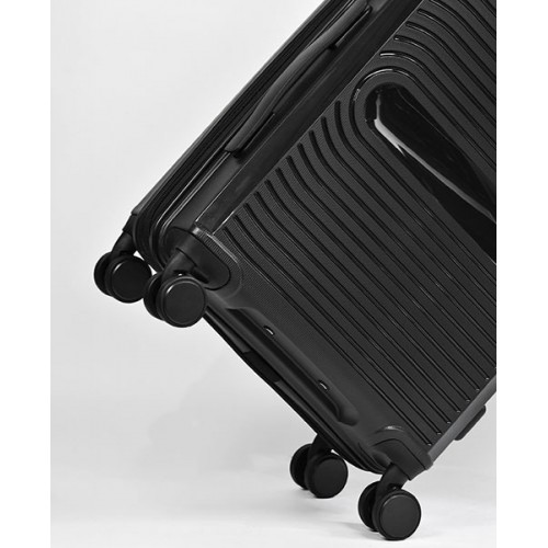 Чемодан AIRTEX 223 35/45L черный маленький (S)