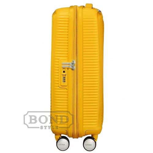 Чемодан маленький American Tourister SOUNDBOX GOLDEN YELLOW 32G*06001