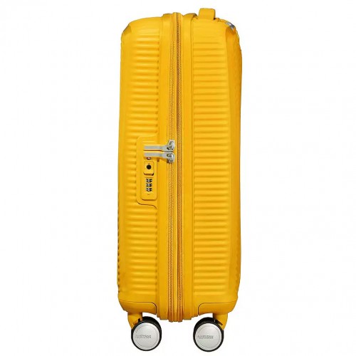Чемодан маленький American Tourister SOUNDBOX GOLDEN YELLOW 32G*06001