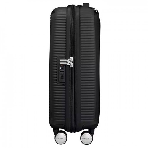 Чемодан маленький American Tourister SOUNDBOX BLACK 32G*09001