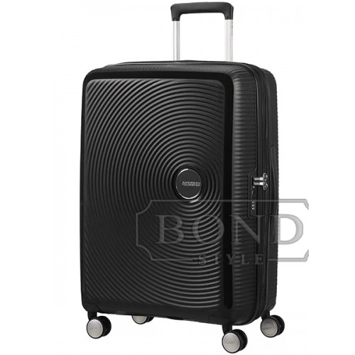 Чемодан American Tourister SOUNDBOX BLACK 71,5/81L 32G*09002 черный средний (M)