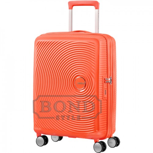 Чемодан маленький American Tourister SOUNDBOX CORAL RED 32G*10001