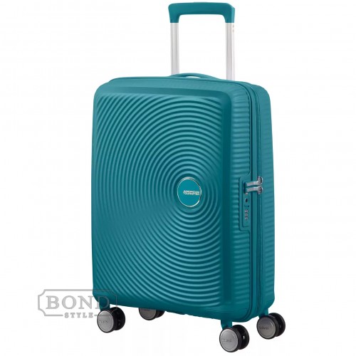 Валіза American Tourister SOUNDBOX GREEN маленька