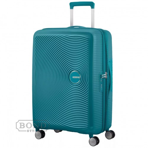 Чемодан American Tourister SOUNDBOX GREEN 71,5/81L 32G*14002 морская волна средний (M)
