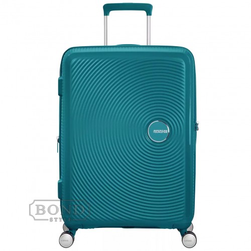 Чемодан American Tourister SOUNDBOX GREEN 71,5/81L 32G*14002 морская волна средний (M)