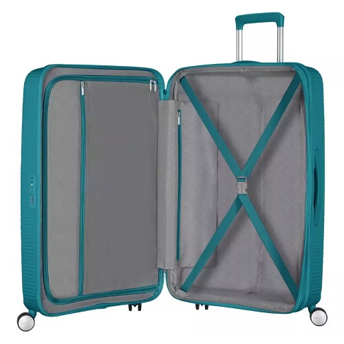 Чемодан American Tourister SOUNDBOX GREEN 71,5/81L 32G*14002 морская волна средний (M)