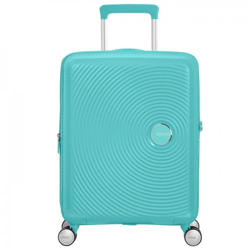 Чемодан маленький American Tourister SOUNDBOX AQUA BLUE 32G*21001