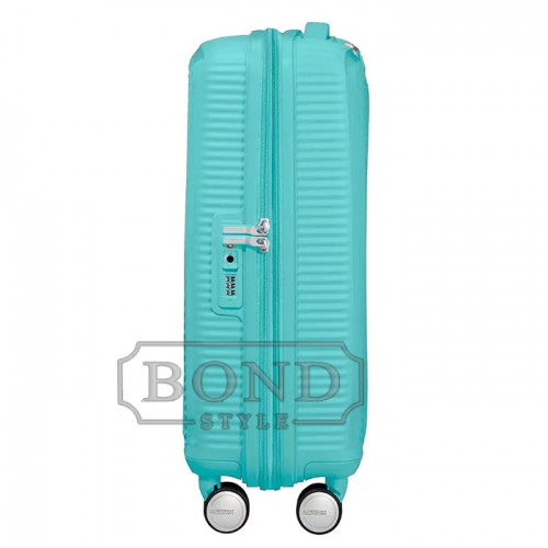 Чемодан маленький American Tourister SOUNDBOX AQUA BLUE 32G*21001