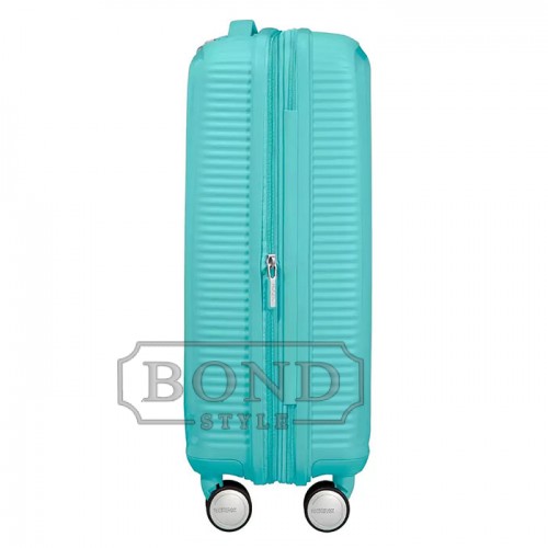 Чемодан маленький American Tourister SOUNDBOX AQUA BLUE 32G*21001