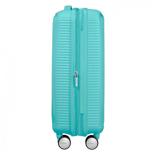 Чемодан маленький American Tourister SOUNDBOX AQUA BLUE 32G*21001