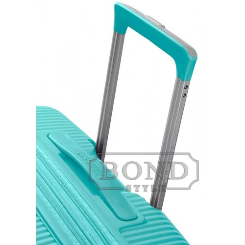 Чемодан маленький American Tourister SOUNDBOX AQUA BLUE 32G*21001