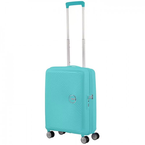 Чемодан маленький American Tourister SOUNDBOX AQUA BLUE 32G*21001