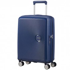 Чемодан American Tourister SOUNDBOX BLUE 35,5/41L 32G*41001 синий маленький (S)
