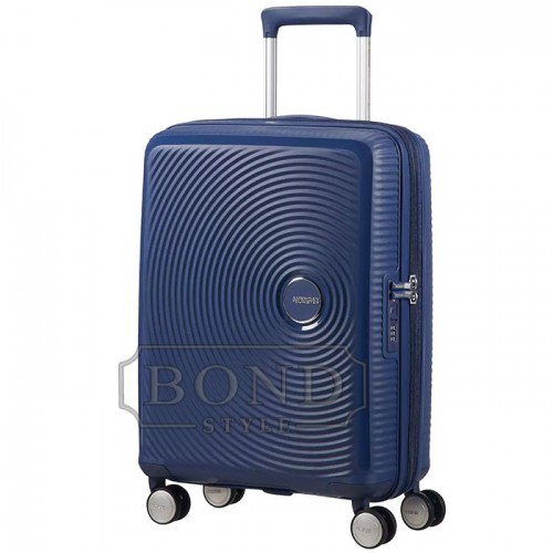 Чемодан маленький American Tourister SOUNDBOX BLUE 32G*41001