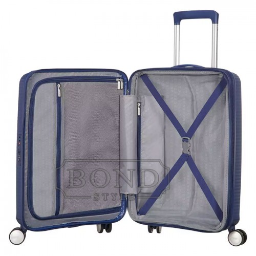 Чемодан маленький American Tourister SOUNDBOX BLUE 32G*41001