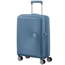 Чемодан American Tourister SOUNDBOX BLUE 35,5/41L 32G*51001 голубой маленький (S)