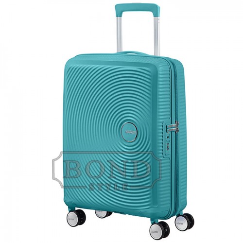 Чемодан American Tourister SOUNDBOX TURQUOISE 35,5/41L 32G*61001 зеленый маленький (S)