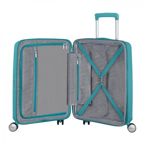 Чемодан American Tourister SOUNDBOX TURQUOISE 35,5/41L 32G*61001 зеленый маленький (S)
