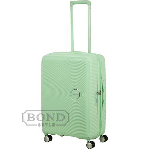 Чемодан American Tourister SOUNDBOX PASTEL GREEN 71,5/81L 32G*64002 пастельный зеленый (M)