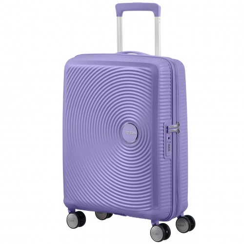 Валіза American Tourister SOUNDBOX PURPLE маленька