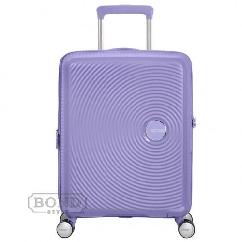 Валіза American Tourister SOUNDBOX PURPLE маленька