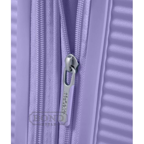Валіза American Tourister SOUNDBOX PURPLE маленька