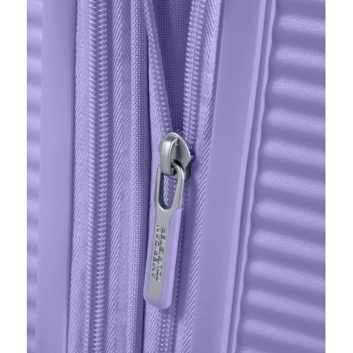 Валіза American Tourister SOUNDBOX PURPLE маленька
