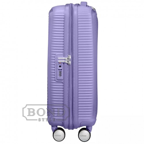 Валіза American Tourister SOUNDBOX PURPLE маленька