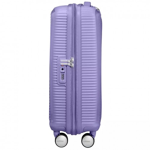 Валіза American Tourister SOUNDBOX PURPLE маленька