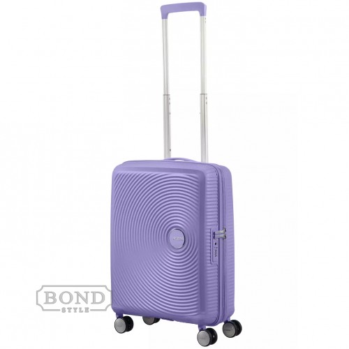 Валіза American Tourister SOUNDBOX PURPLE маленька