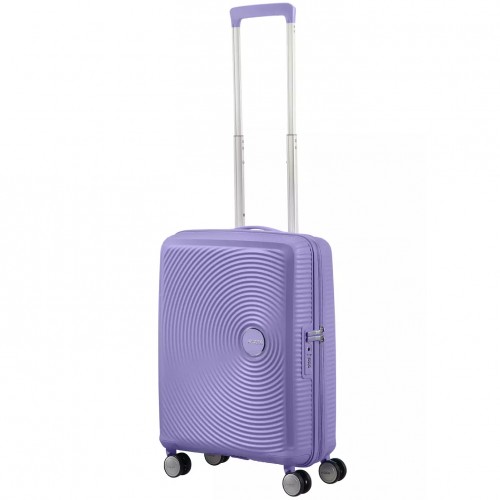 Валіза American Tourister SOUNDBOX PURPLE маленька