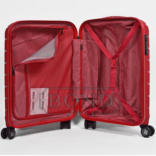 Чемодан Snowball 61303 36L красный маленький (S)