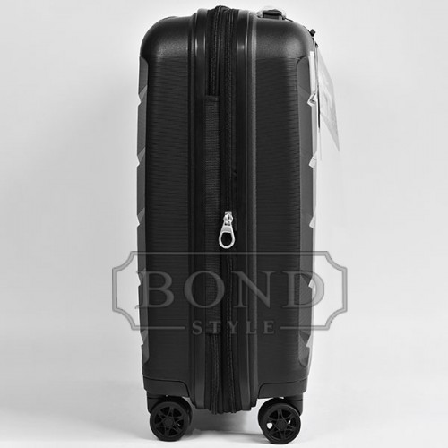 Чемодан AIRTEX 646 37/45L черный маленький (S)