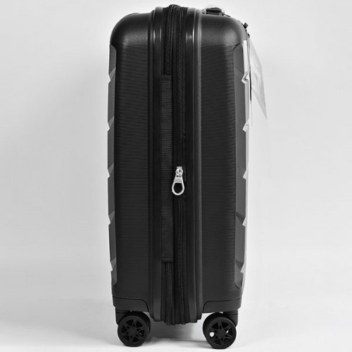 Чемодан AIRTEX 646 37/45L черный маленький (S)