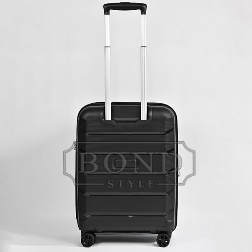 Чемодан AIRTEX 646 37/45L черный маленький (S)