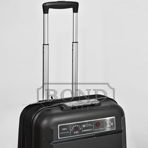 Чемодан AIRTEX 646 37/45L черный маленький (S)